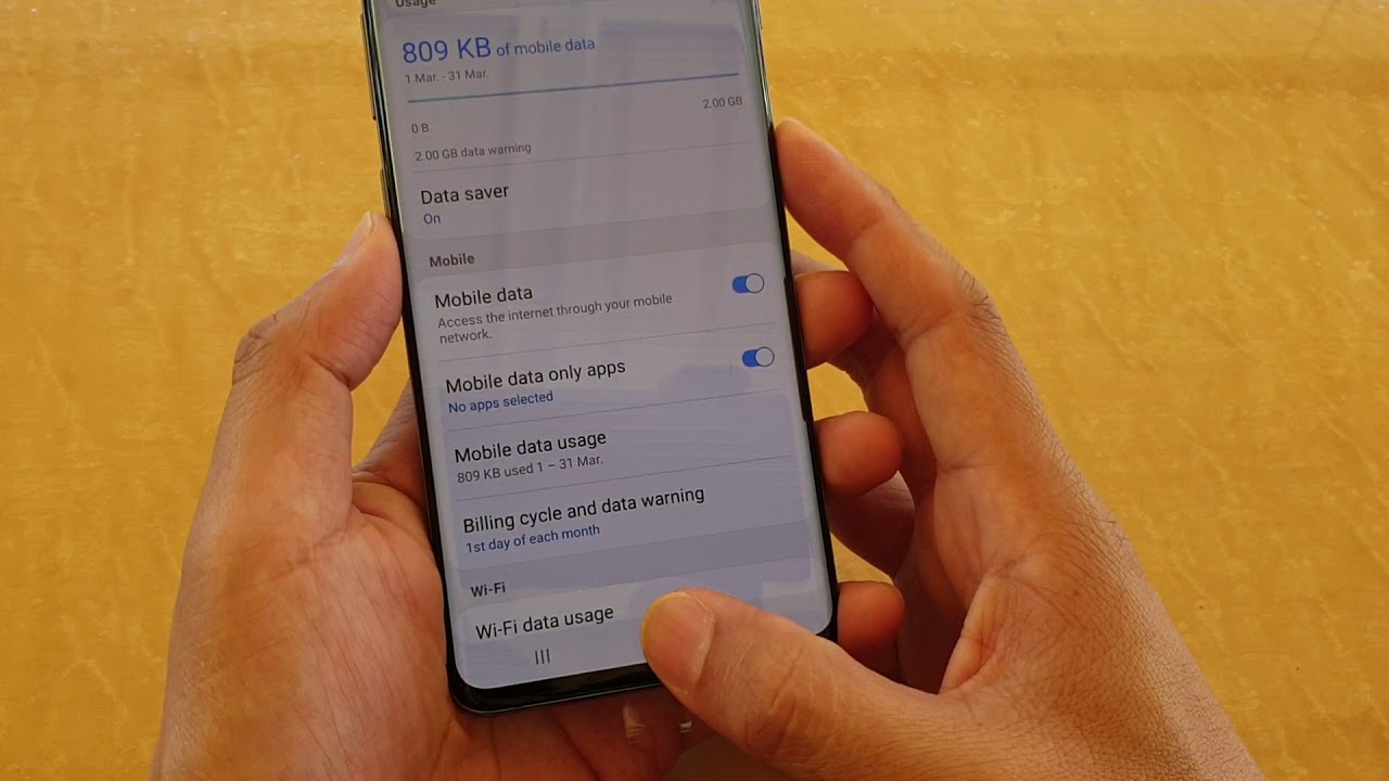 Sasmsung Galaxy S10 / S10+: How to Enable / Disable Mobile Data | 4G, 3G, 2G, LTE