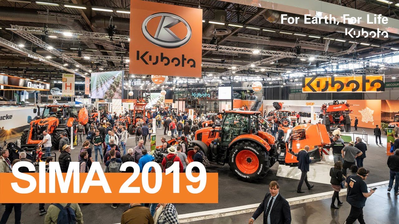 SIMA : Only two days left to visit the Kubota stand! | 2019