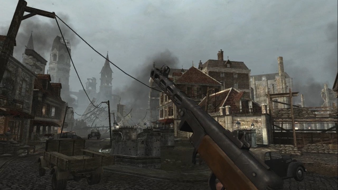 Playing Call of Duty World at War on PC is pure gold....