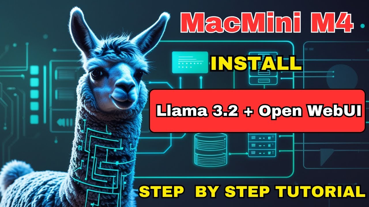 SETUP Ollama AND Open WEBUI ON YOUR Mac Mini M4 - A Step by Step Guide