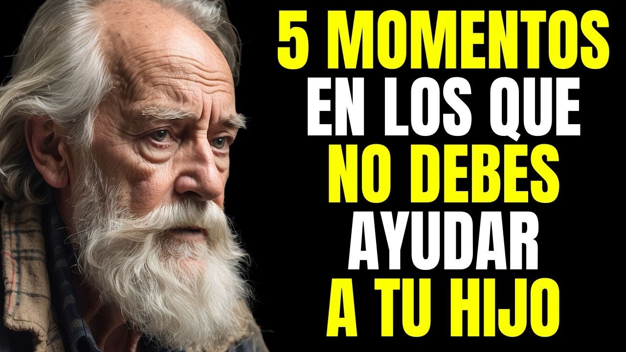 😮 5 Momentos en los que no deberías ayudar a tus hijos | Sabiduría para mayores de 60