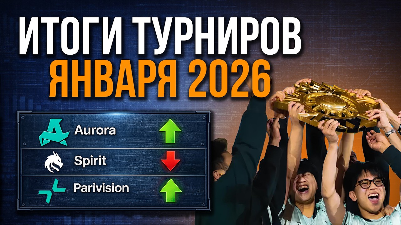 M7 по MLBB, неудачи Team Spirit и прорыв Aurora | Итоги турниров Января 2026