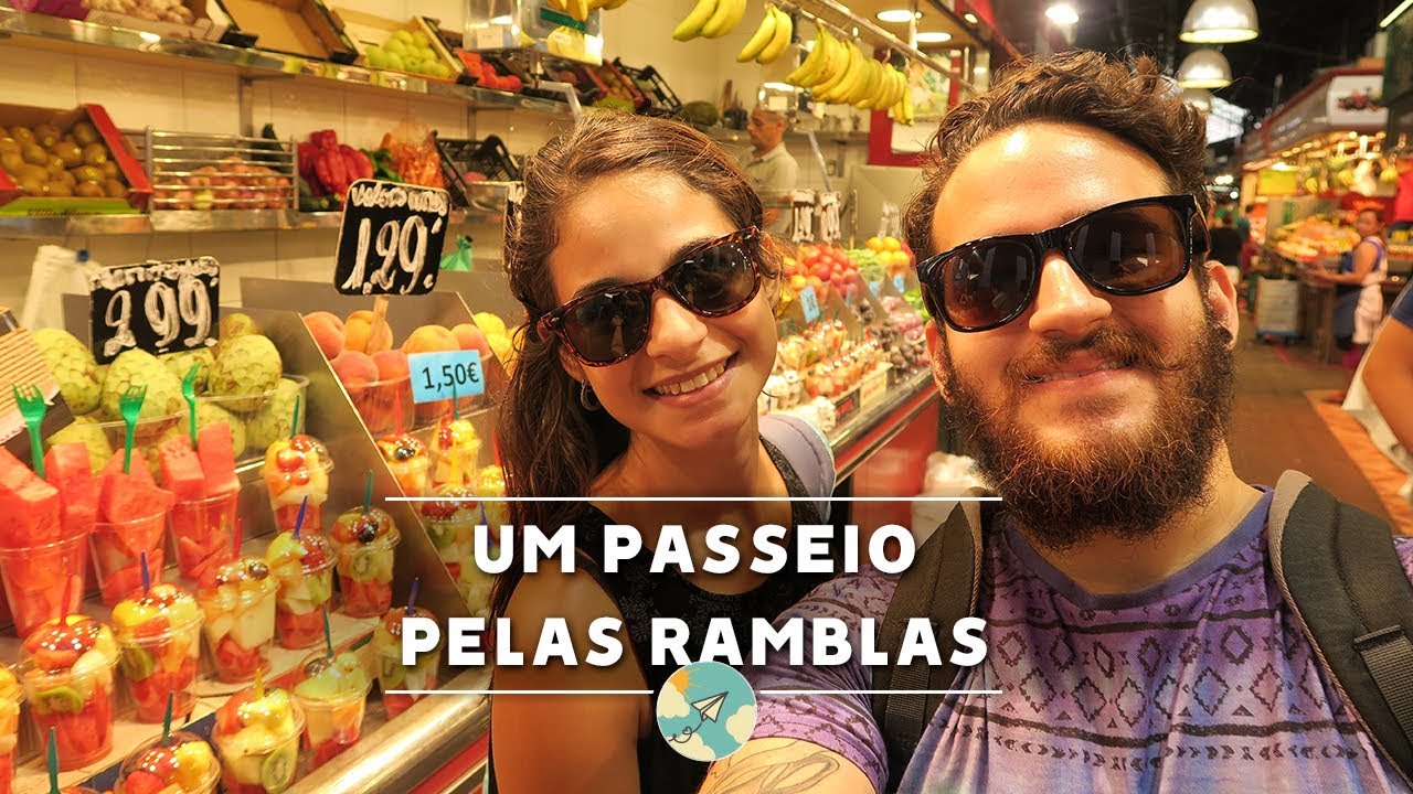 UM PASSEIO PELAS RAMBLAS| LA BOQUERIA, BARCELONA