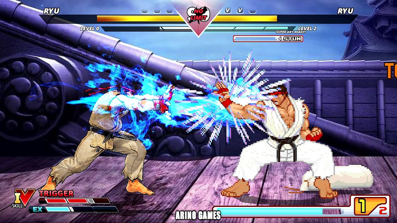 Ryu 3D vs Ryu SF3 2D