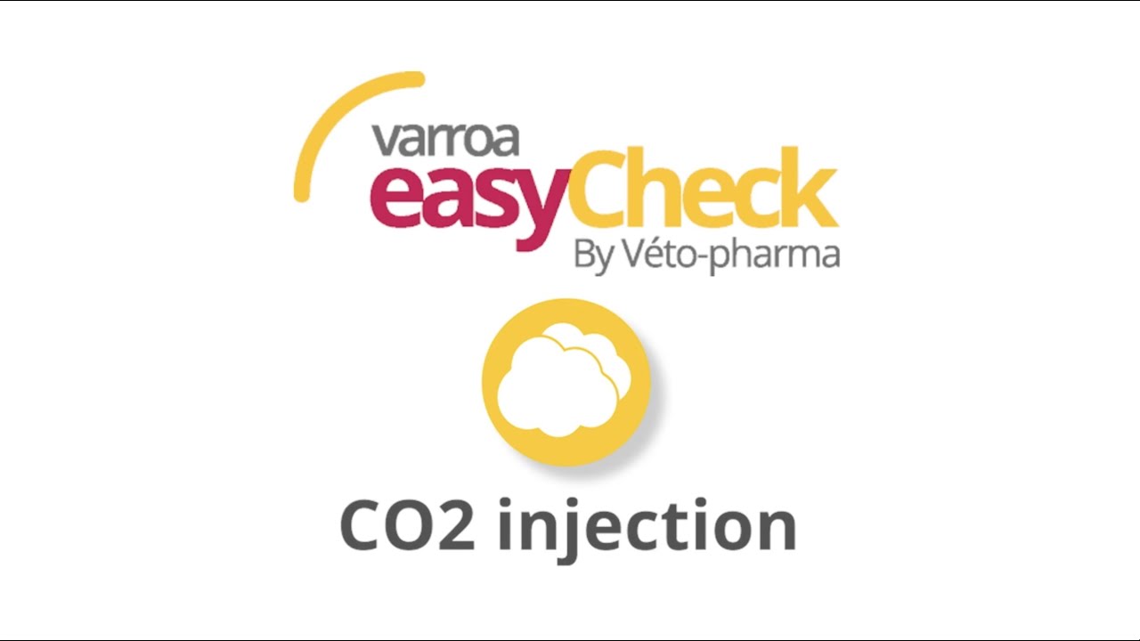 How to use Varroa EasyCheck with the CO2 injection method?