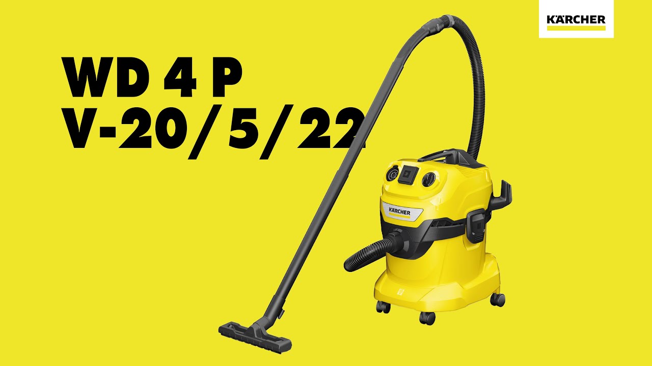 KÄRCHER Víceúčelový vysavač WD 4 P V-20/5/22