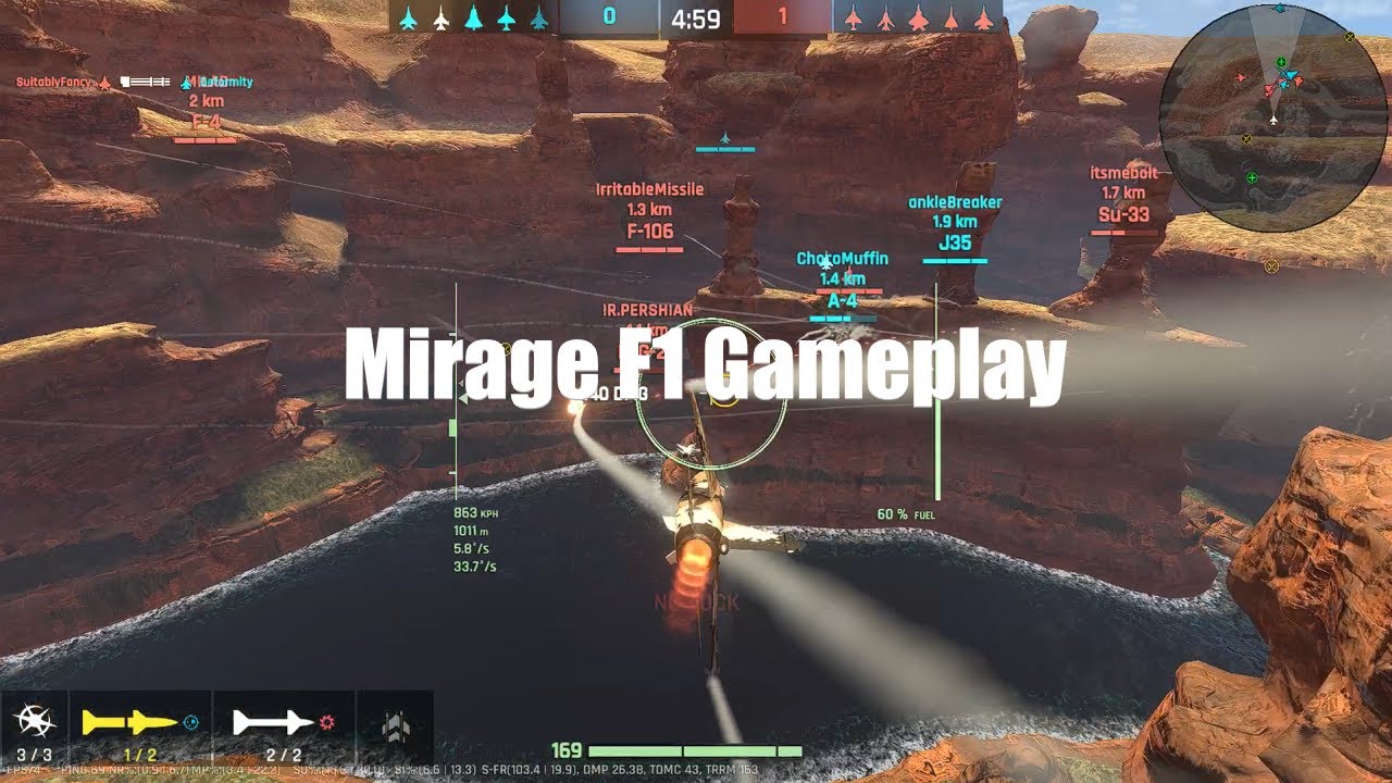 Metalstorm - 17 Kills with Mirage F1 | Team Deathmatch Gameplay