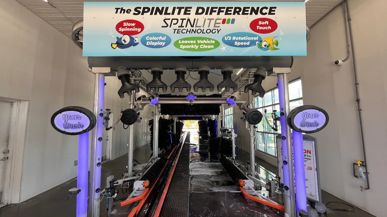 Belanger Spinlite - Belleair Road Car Wash 4K Outside View
