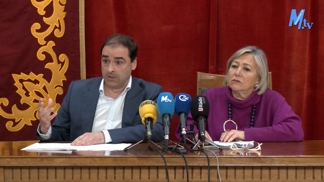 Maestrat Tv - Vinaròs - Roda de Premsa sobre les novetats en el cas de la ferralla