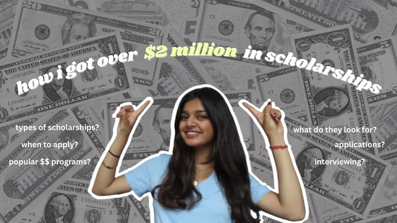 how i got over $2 million in scholarships!