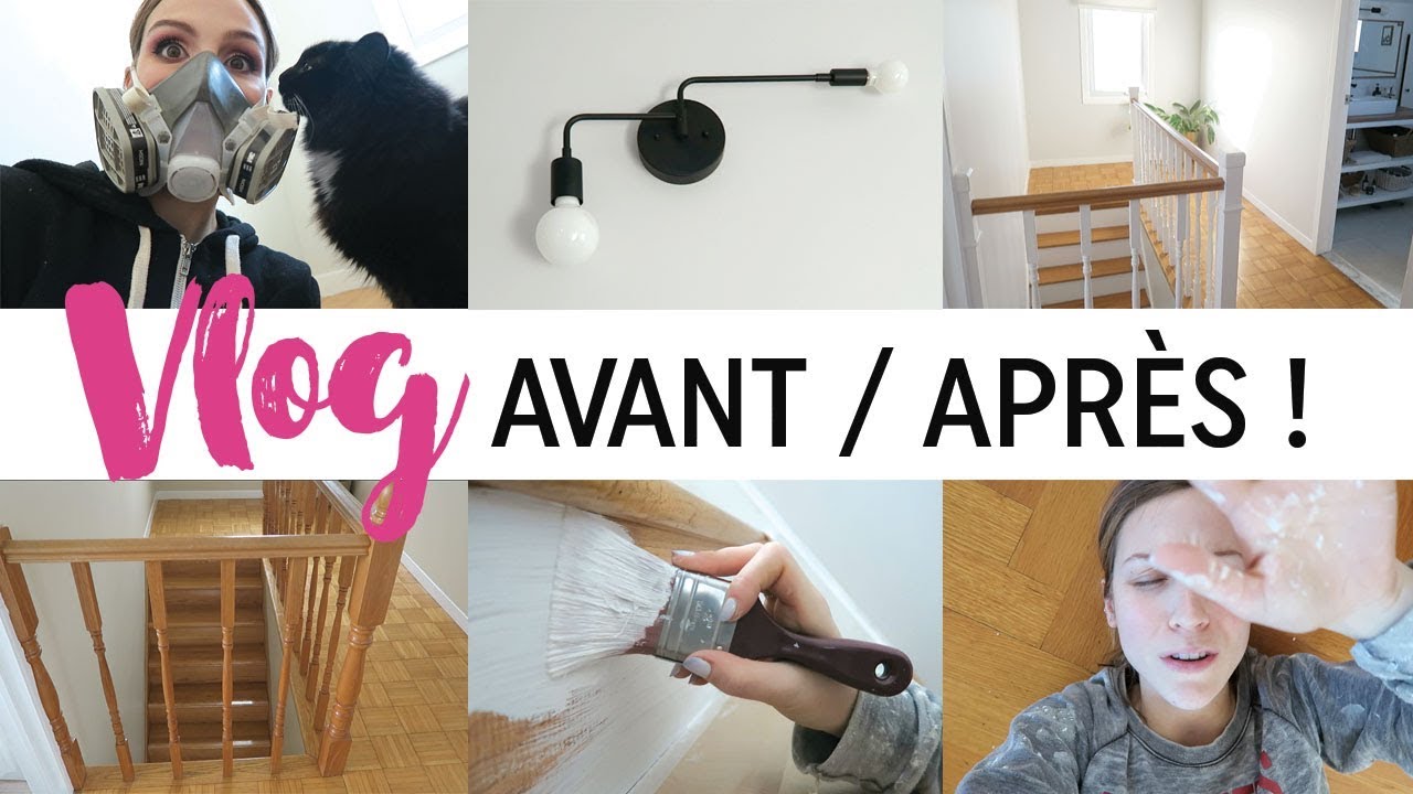AVANT/APRÈS ! RÉNOS ESCALIERS / PASSAGE