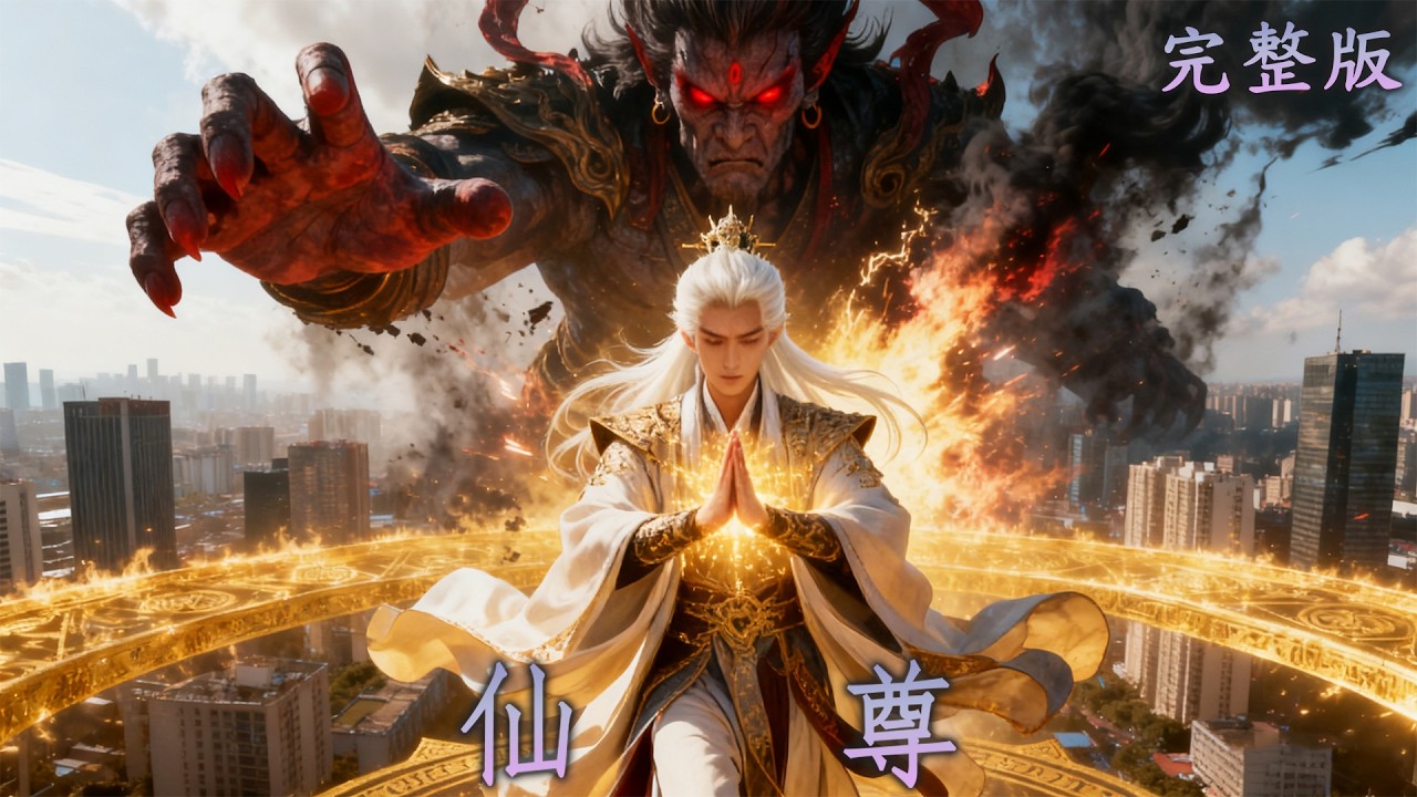 【完整版】千年仙人墓被盜開，魔焰灾劫降臨，人族最後守護者現身！《仙尊》#短劇#逆襲#最新熱門短劇推薦