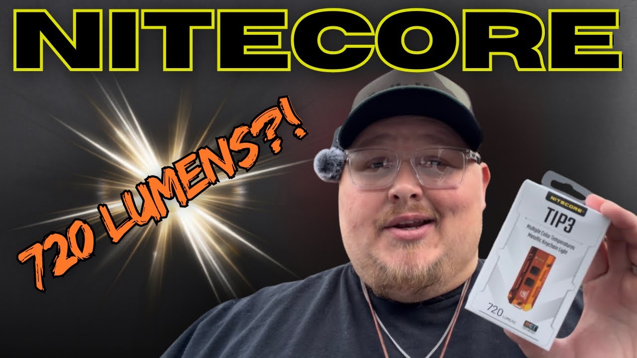 Фонарик Nitecore TIP 3 | 720 люмен в вашем кармане
