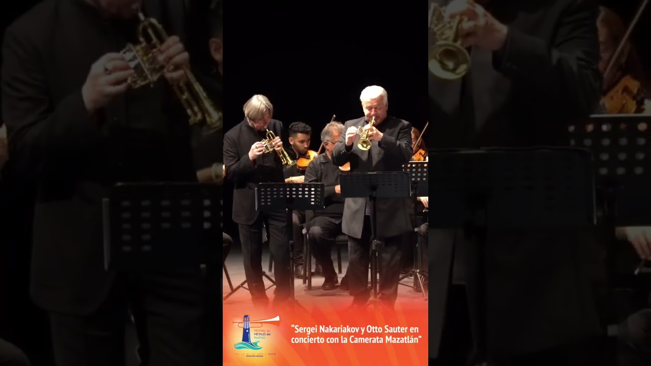 Sergei Nakariakov y Otto Sauter en Mazatl&aacute;n, Sinaloa