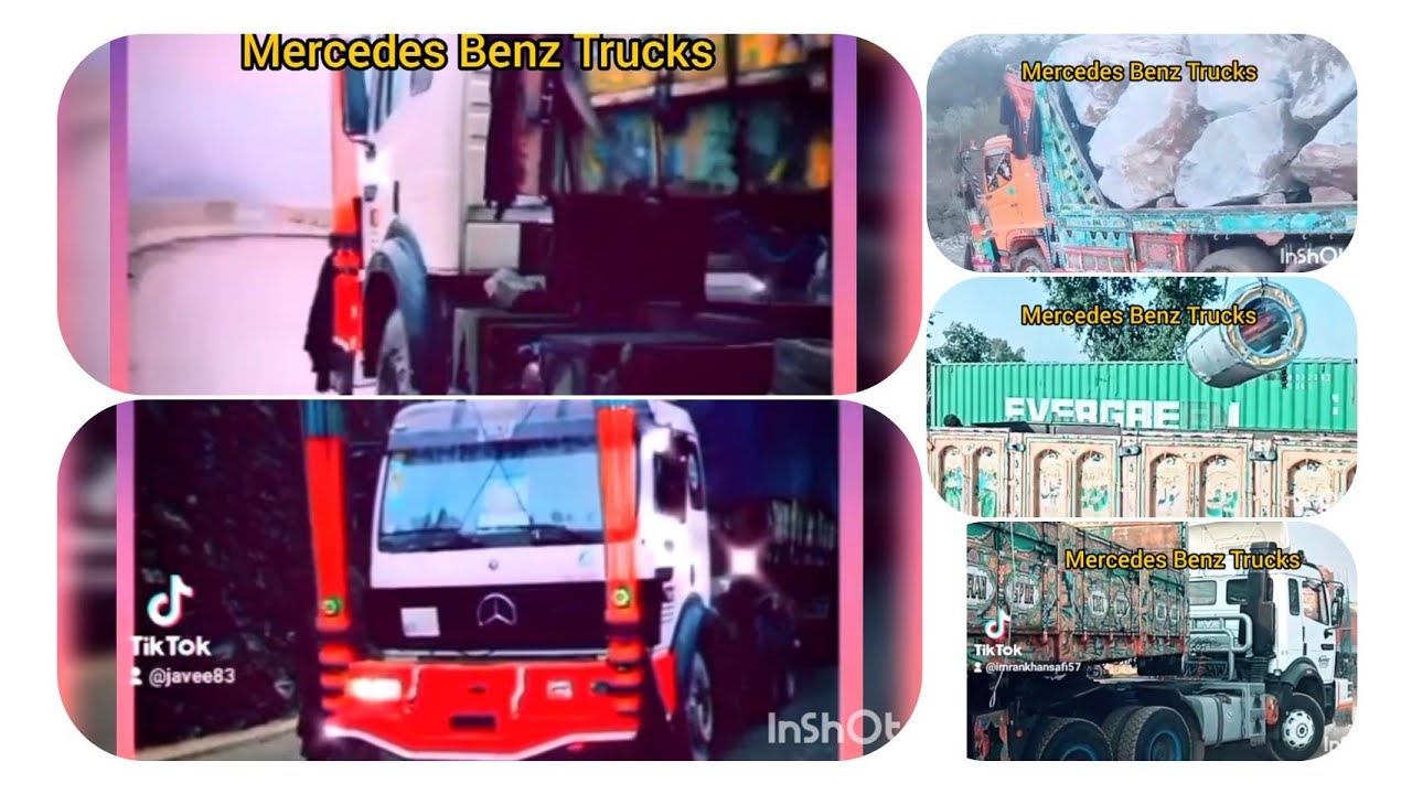 Mercedes Benz Truck || Mix videos