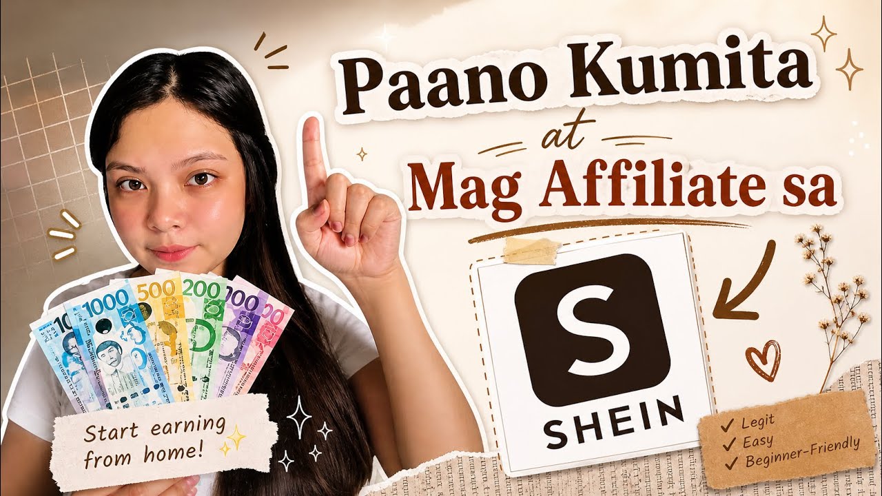 Paano Mag AFFILIATE at kumita sa SHEIN 2026 #affiliatemarketing #shein #youtubetrending 