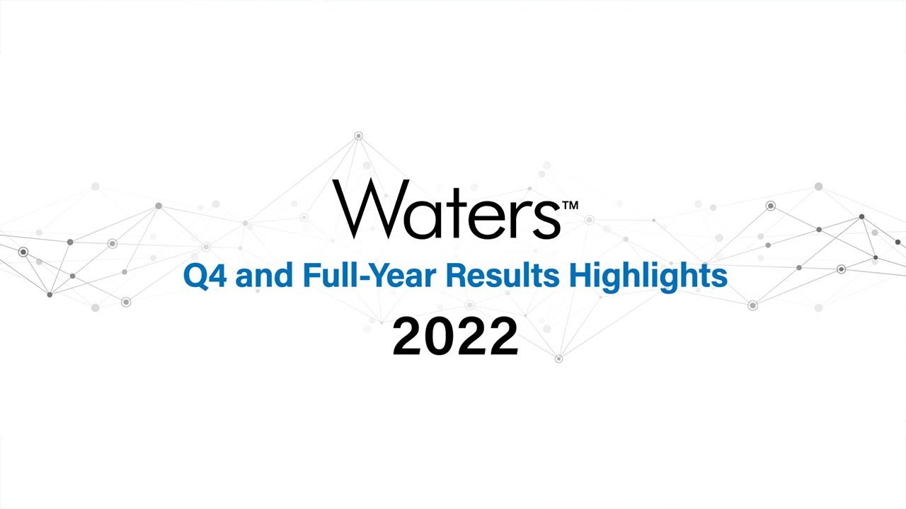 Waters Corporation (NYSE: WAT) Reports Fourth Quarter and Full-Year 2022 Financial Results