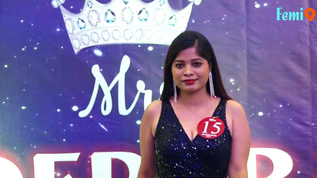 Femi9 Mrs HYDERABAD 2022 Round2 (western ramp walk)