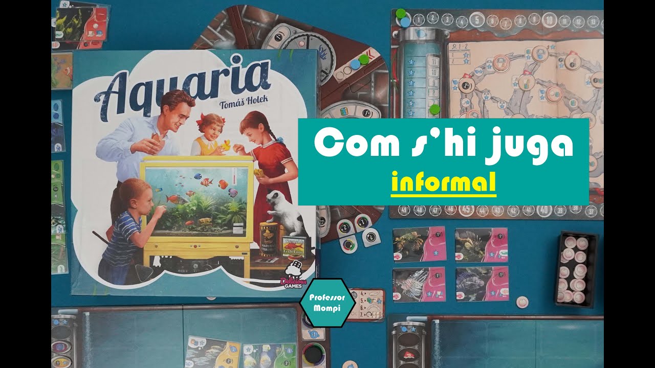 Aquaria - Joc de taula - Tutorial 