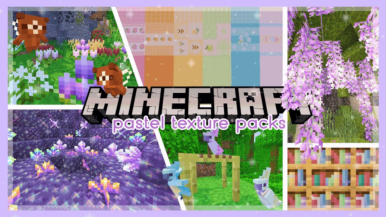 Pastel, Cute & Aesthetic🌼| Minecraft 1.20 Texture Packs