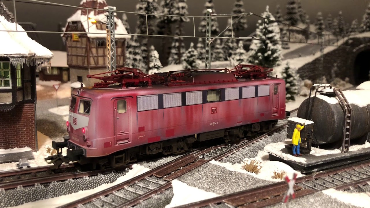 Da is` das Ding - Unboxing Märklin BR 140 gealtert (37408) mit Fahrvideo