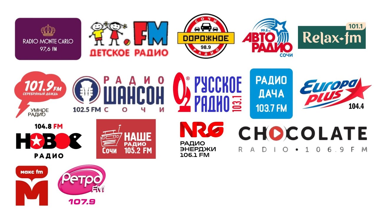 Послерекламные джинглы радиостанций Сочи