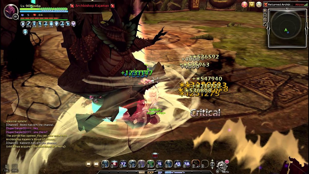 Dragon Nest level 90 Barbarian solo ABN HC 3min