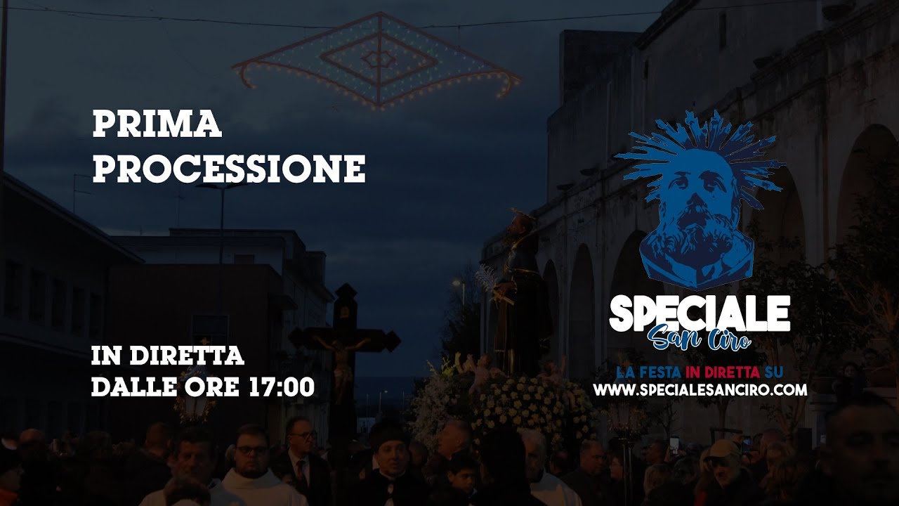 SAN CIRO GROTTAGLIE 2026 - PRIMA PROCESSIONE IN DIRETTA | #SpecialeSanCiro2026