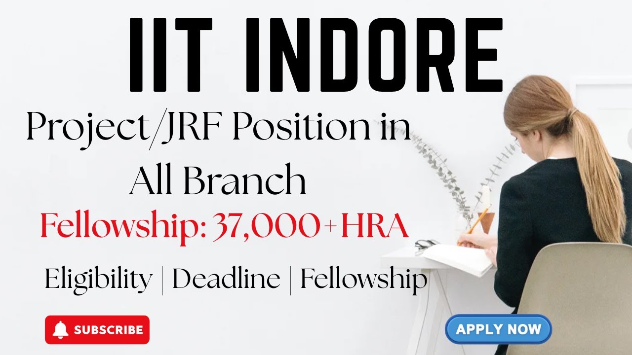 IIT Indore JRF Recruitment 2026 | Junior Research Fellow Vacancy | Eligibility| HustleWithRishu
