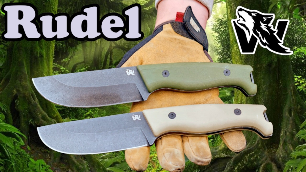 RUDEL- Das Bushcraftmesser der Community - Made by Odenwolf