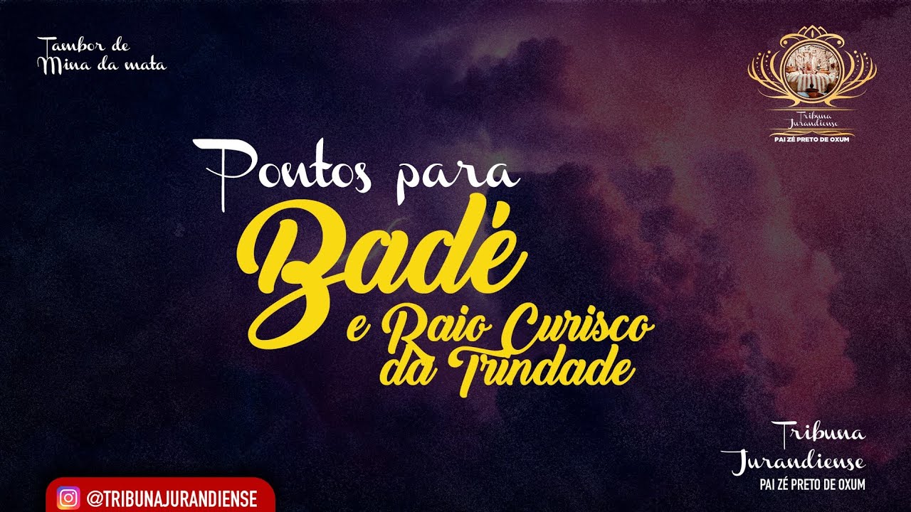 Pontos pra Badé e Raio Curisco da Trindade
