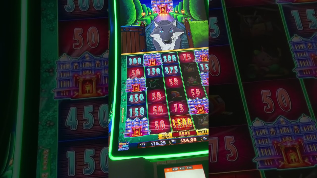 Huff and puff bonus #music #lifeisbutadream #audio #casino #slots