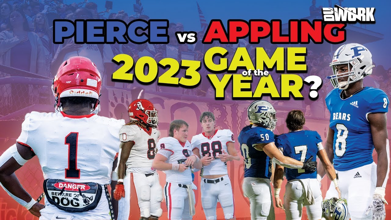 Pierce County Bears vs Appling County Pirates | Georgia High School 2A Rivalry 2023 Game Winning FG