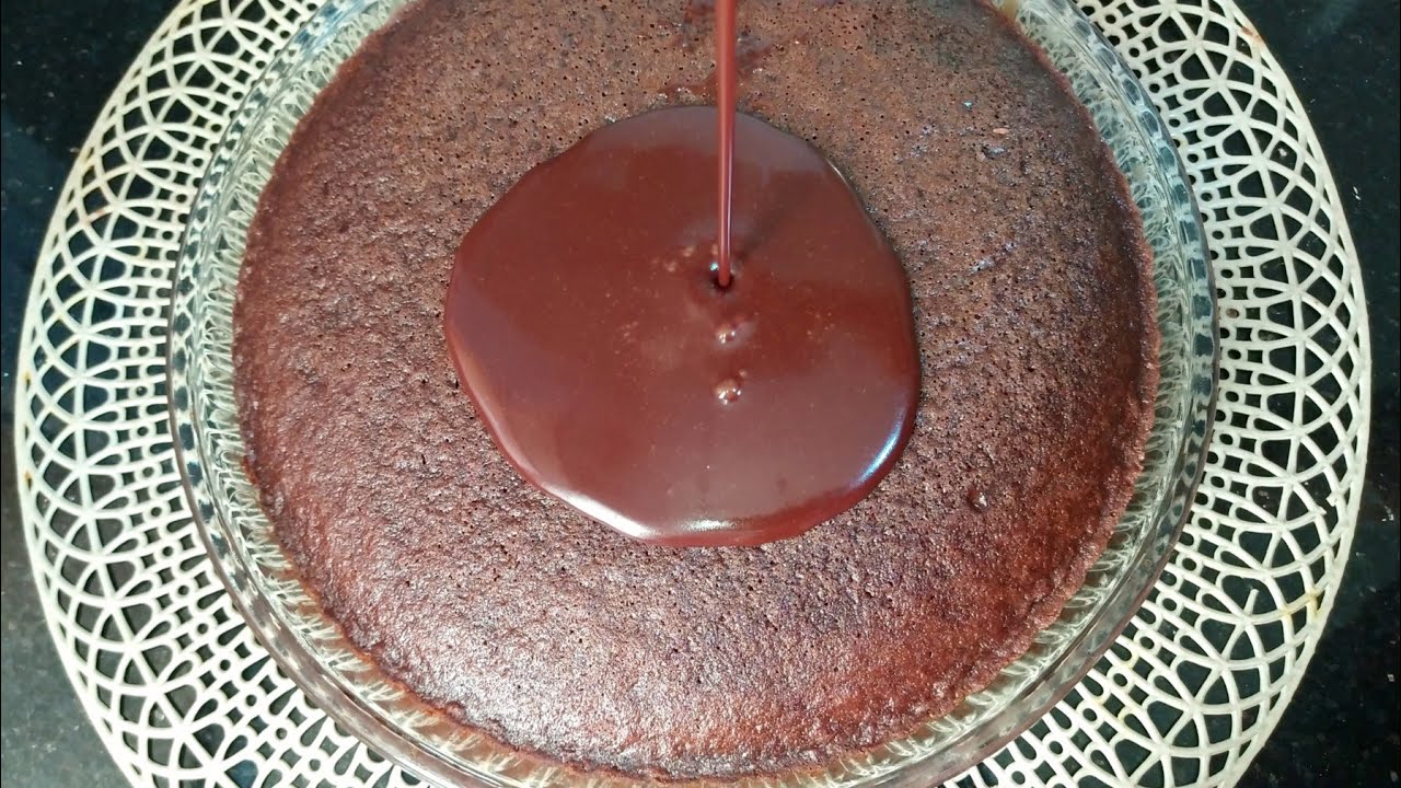 Chocolate cake with boiling water ||  Drizzled with delicious chocolate sauce