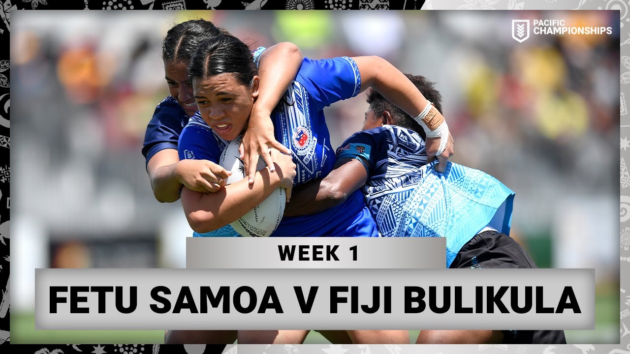 Fetu Samoa v Fiji Bulikula | 2023 Pacific Championships Week 1 | Full Match Replay