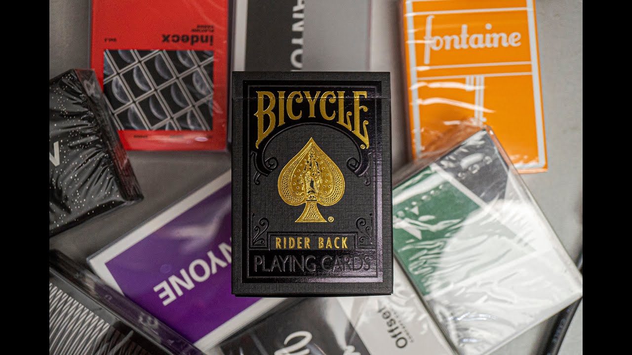 A GOLDEN BICYCLE?!!? |  Bicycle Gold Playing Card By USPCC
