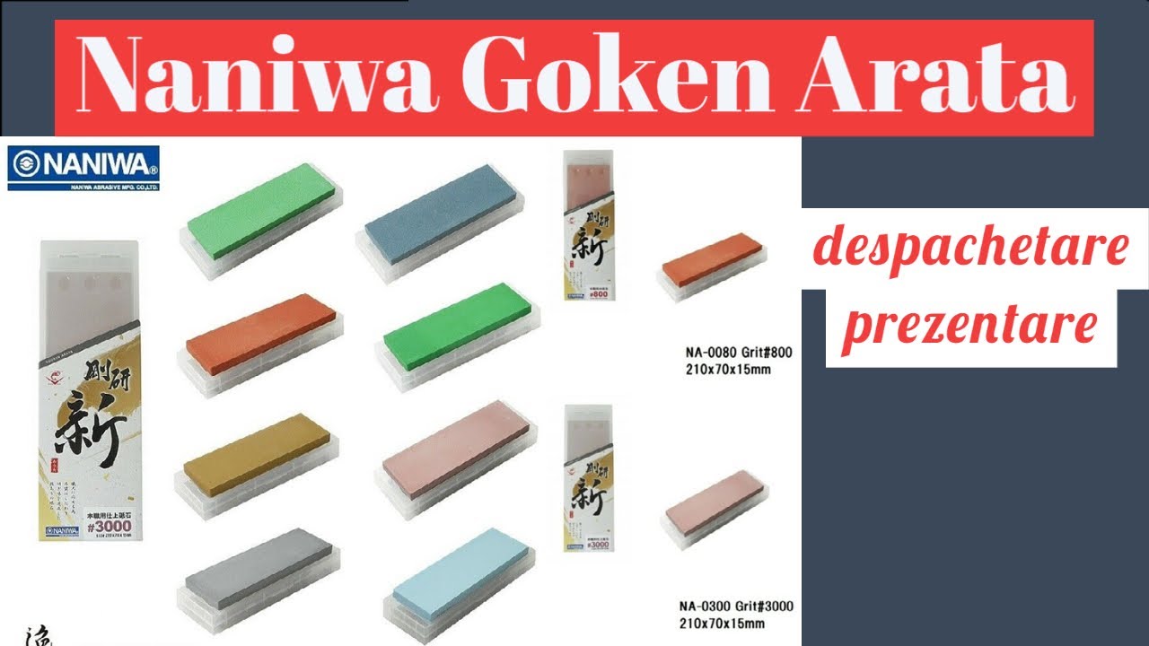 Despachetare şi prezentare Naniwa Gouken Arata