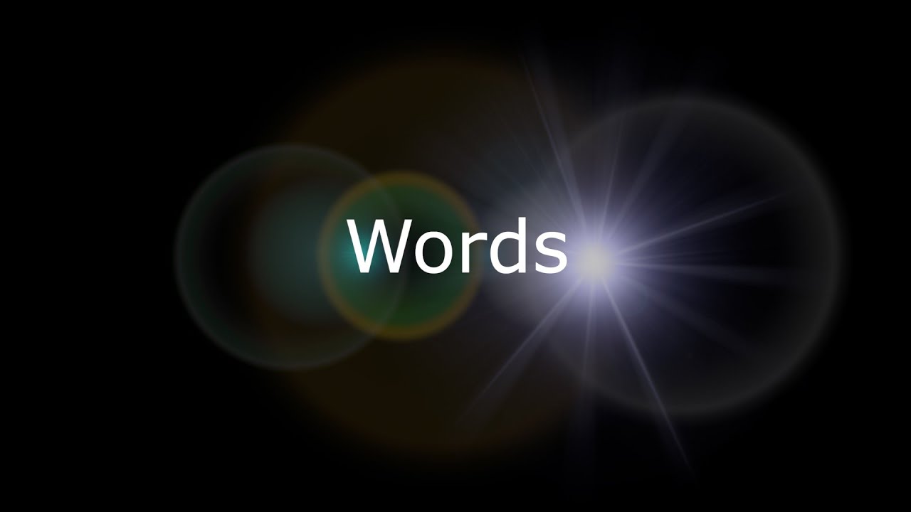 Words