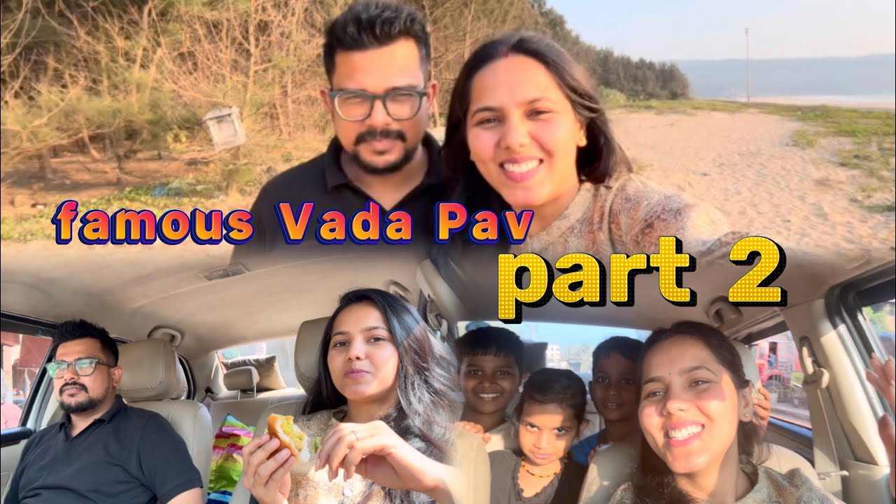 Famous Goaghar Beach in Kokan🏖️ || Famous Vada Pav in Margatamana😋.   #kokanvlog #part2 