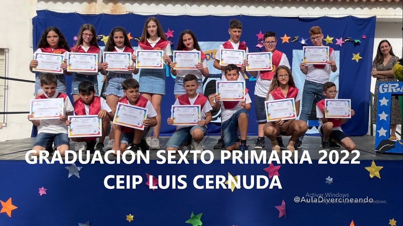 GRADUACION SEXTO PRIMARIA 2022