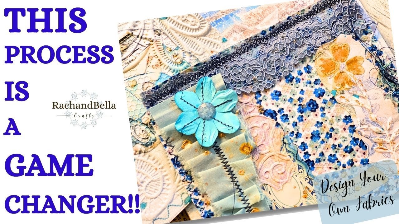 AMAZING USE for your FABRIC, You MUST Try This!!  Easy and Fun!