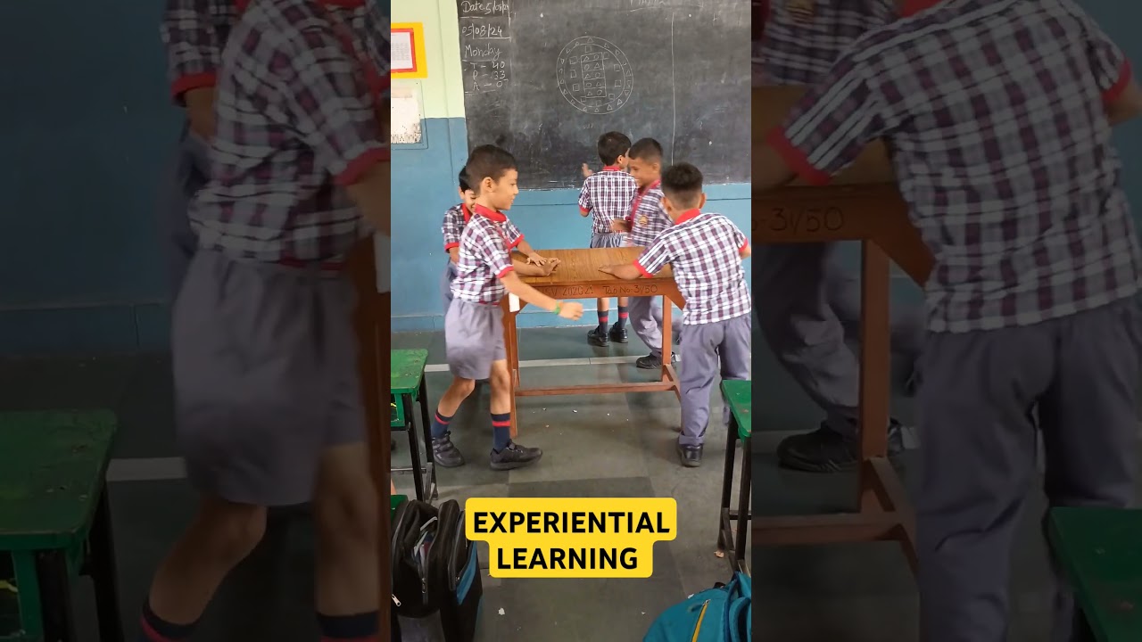 EXPERIENTIAL LEARNING  | TEACHING ABOUT THE CONCEPT OF EDGES IN A SHAPE THROUGH PLAY-WAY METHOD