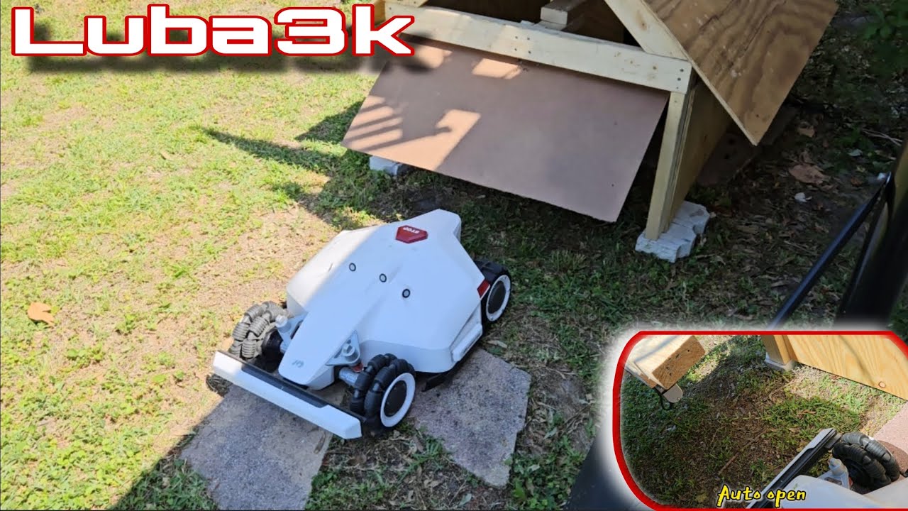 Auto Garage For MAMMOTION LUBA 3000 RTK cover / Robot Lawnmower #viral #review #robomow