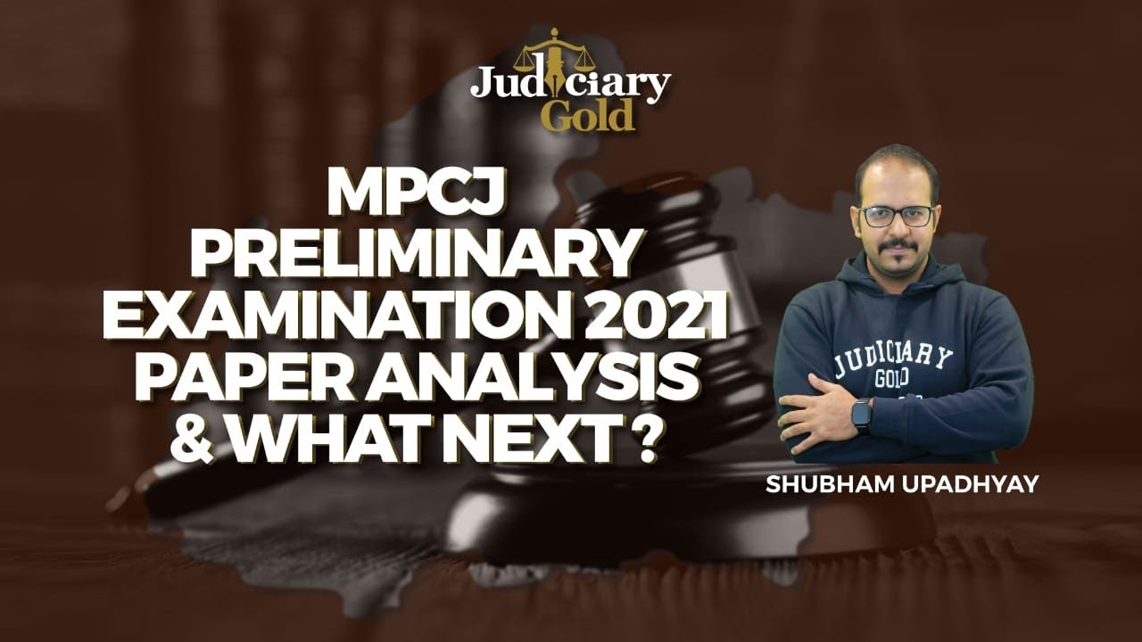 MPCJ 2021 Paper Analysis by Shubham Sir