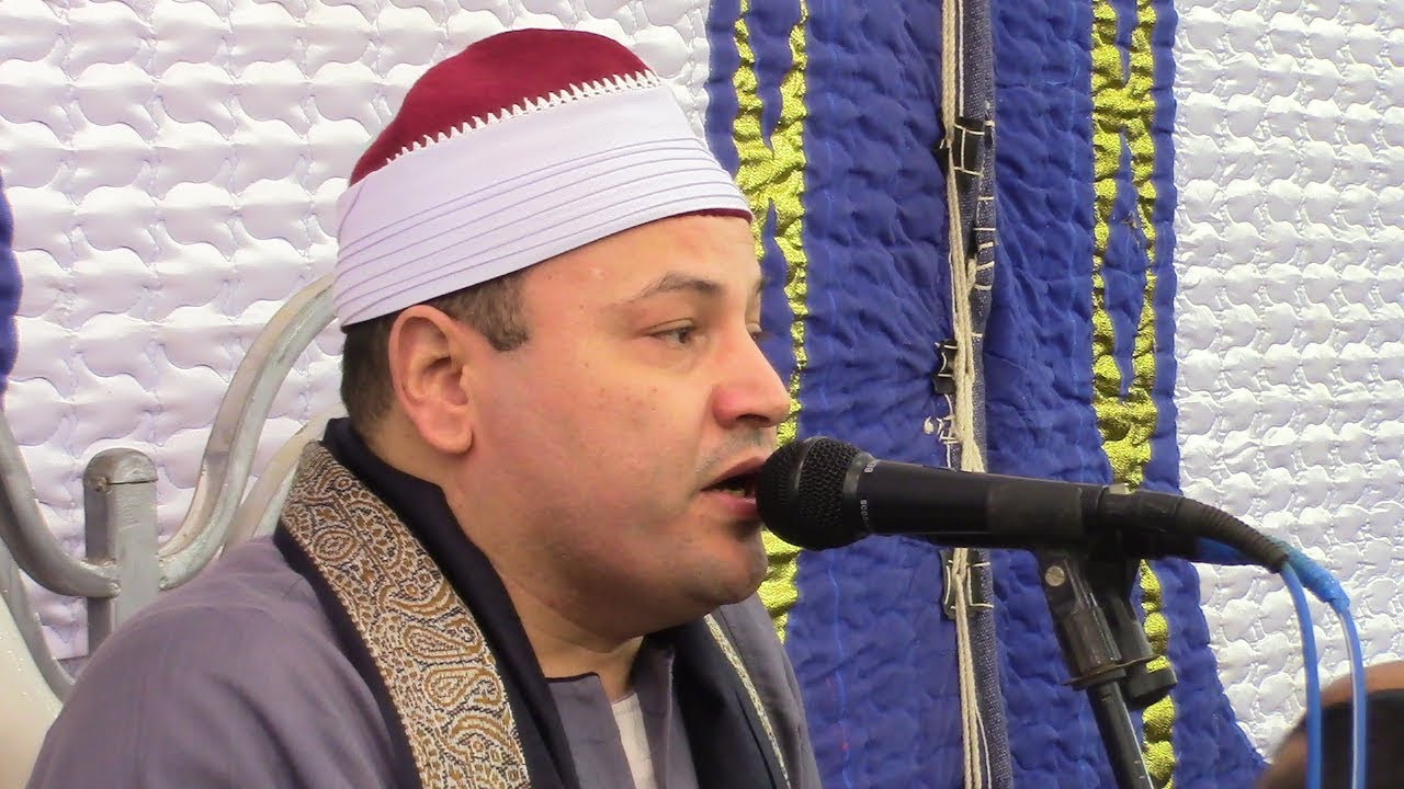 الشيخ محمود صابر رائعة مريم وطه عزاء الحاج امرالله ابو ستين الحلوات الابراهيمية 19 11 2019