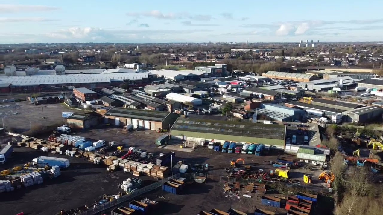 Aerial view of Moxley and Bilston.