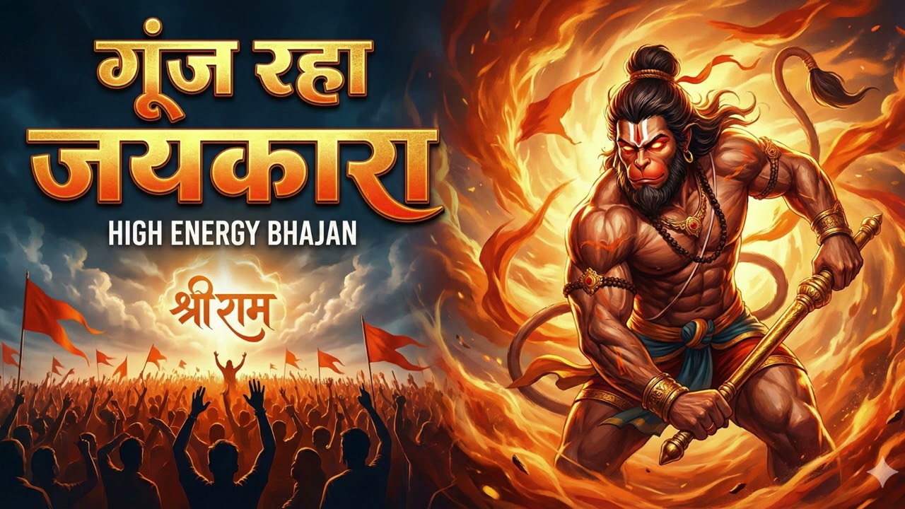 रोंगटे खड़े कर देगा यह भजन! 🚩 Goonj Raha Jaykara | New Hanuman Bhajan 2026 | viral 