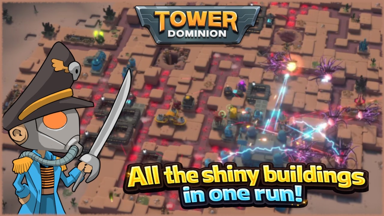 Находим все редкие постройки за один забег | Tower Dominion | Endless