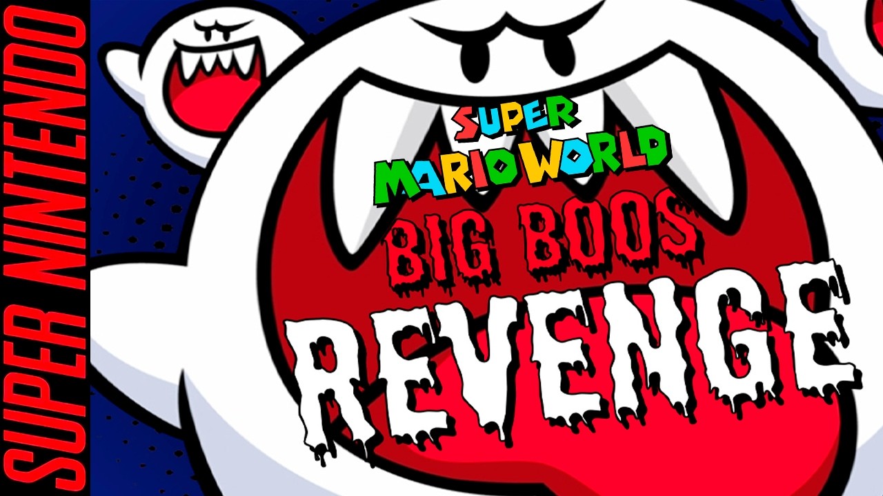 Big Boo's Revenge (100% Secret Endings) Super Mario World Hack Rom!