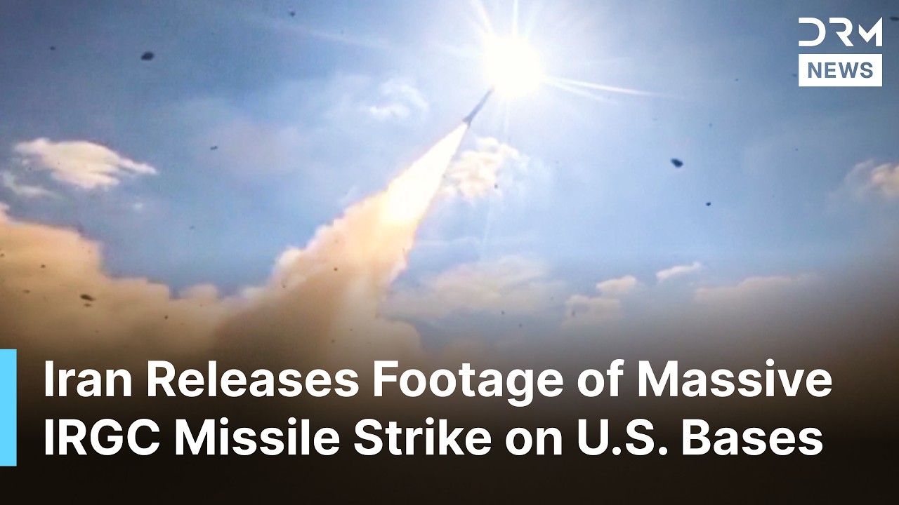 Iran's IRGC Launches Advanced Missiles Toward U.S. Targets as Iran-U.S. Conflict Escalates | AH1N